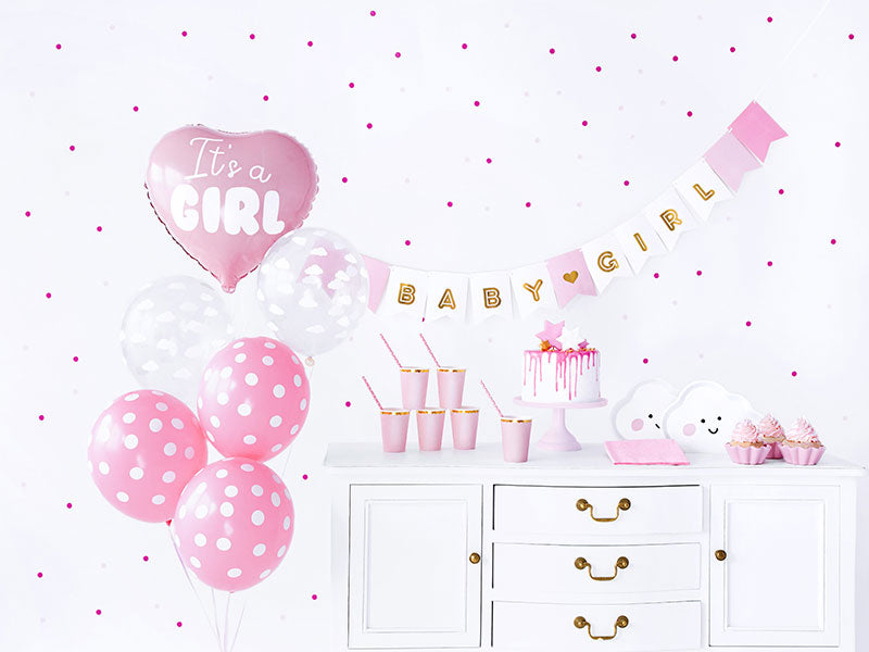 Babyparty Set Its a Girl Baby Shower Dekoset Girl