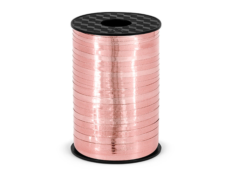 Ballonband Rosegold Metallic Geschenkband