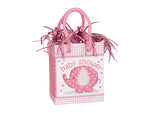 Ballongewicht Babyparty Elefant rosa Baby Shower