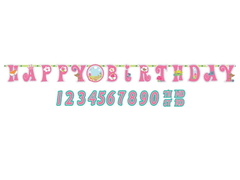 Buchstabenkette Prinzessin Girlande