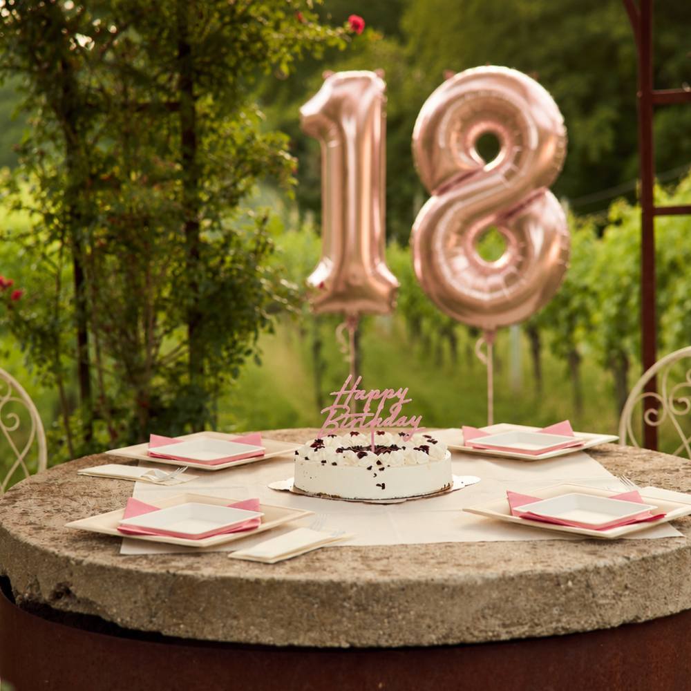 18. Geburtstag | Komplett Geburtstagsdeko Set
