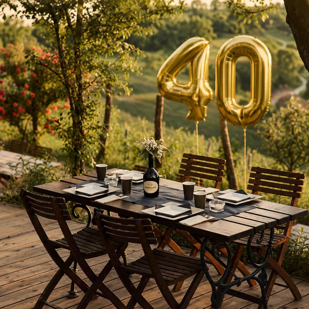 40. Geburtstag | Komplett Geburtstagsdeko Set