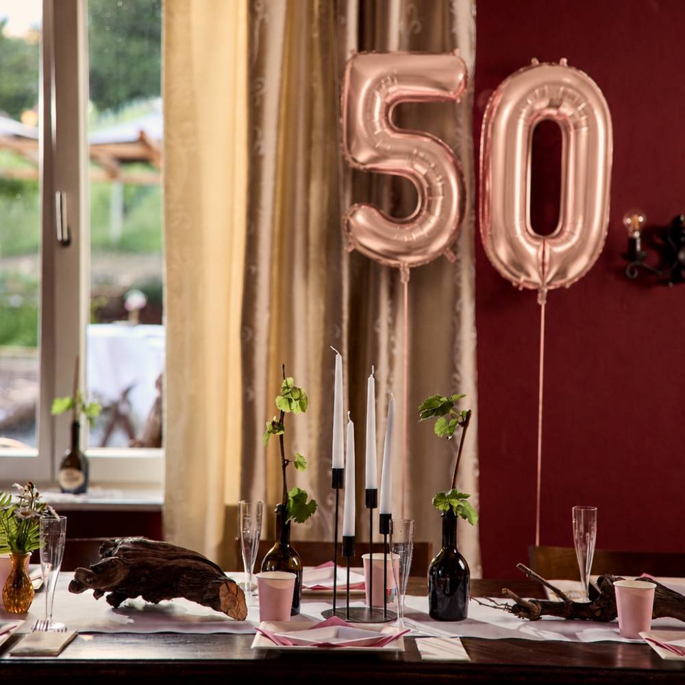 50. Geburtstag | Komplett Geburtstagsdeko Set