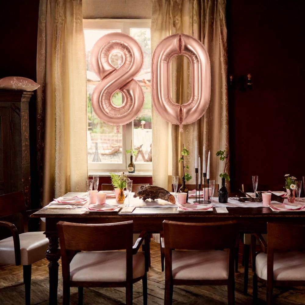 80. Geburtstag | Komplett Geburtstagsdeko Set