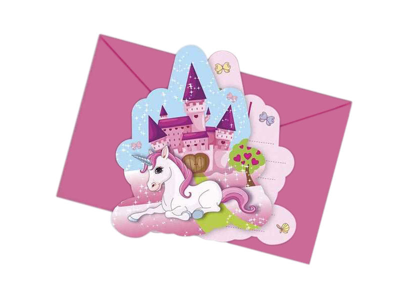 Geburtstagseinladungen Einhorn Einladungskarten Unicorn Kindergeburtstag