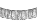 Glittergirlande Silber 4m Girlande