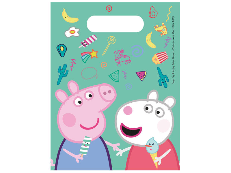 Mitgebseltüten Peppa Wutz Partytüten Peppa Pig Geschenktüten