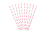 Papierstrohhalme rosa Papiertrinkhalme