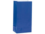 Papiertüten blau 12 Stk. Geschenktüten