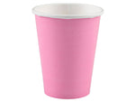 Partybecher rosa Pappbecher