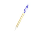 Tischfontäne mit blauen Flammen, Tortenfontäne