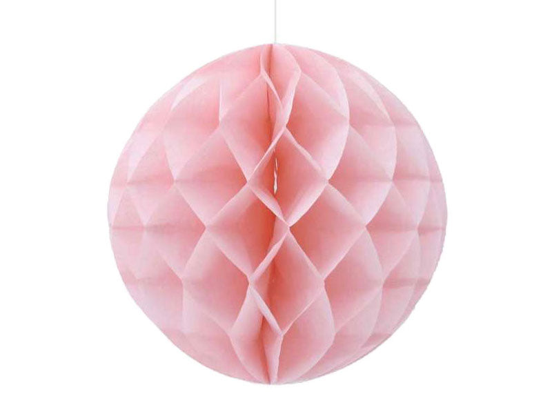 Wabenball rosa 30cm Hängedeko