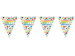 Wimpelkette Happy Birthday Wimpelgirlande