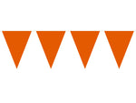 Wimpelkette orange 10m Wimpelgirlande