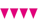 Wimpelkette pink 10m Wimpelgirlande