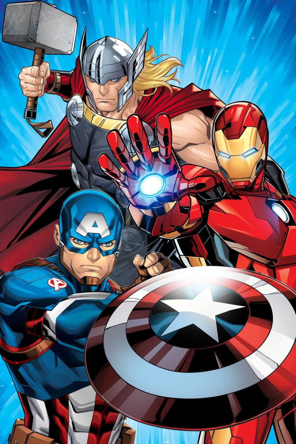 Avengers Heroes Mikroflanell-Decke 100x150cm