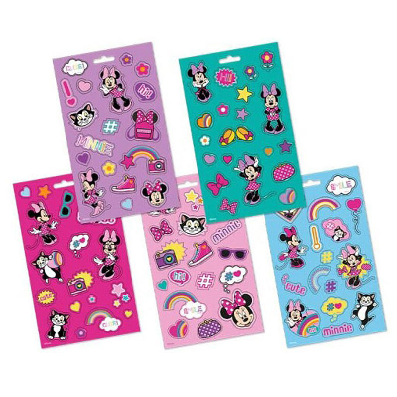Disney Minnie  Cute Aufkleber-Set 5 Blätter