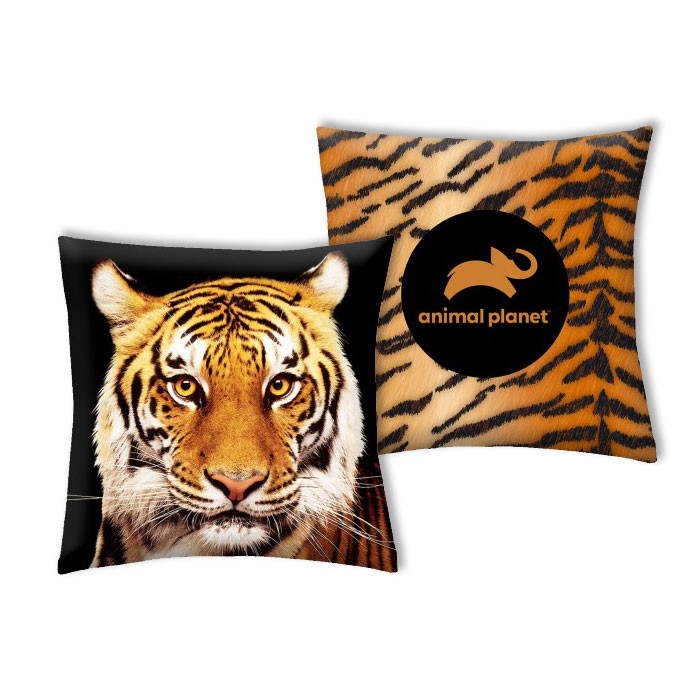 Animal Planet Tiger Dekoratives Kissen 40x40 cm