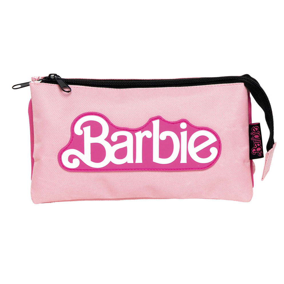 Barbie Pink Federmäppchen mit 3 Fächern 21 cm