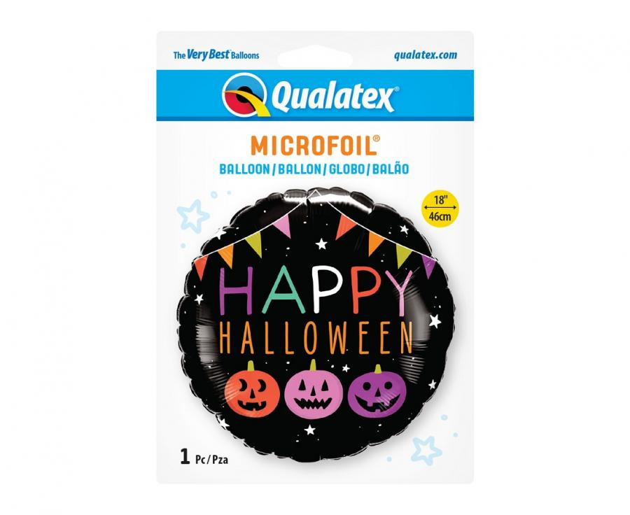 Halloween Happy Pumpkins Folienballon 46 cm
