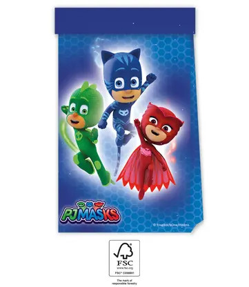 PJ Masks Trio 4 Stk Papierbeutel FSC