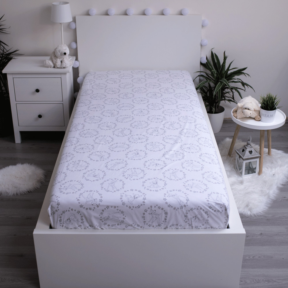 Disney Bambi Stars Spannbetttuch 90x200 cm