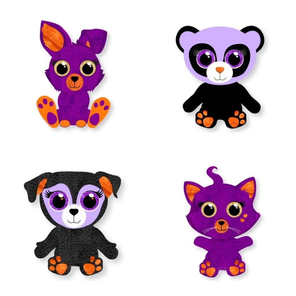 Halloween Seasonal Plüsch Überraschungsfigur in 4 Variationen