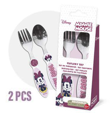 Disney Minnie  Metallbesteckset - 2-teilig