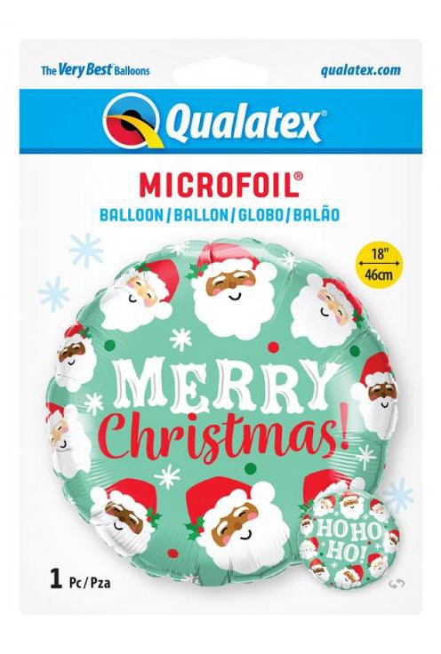 Weihnachten Santas i Folienballon 46 cm