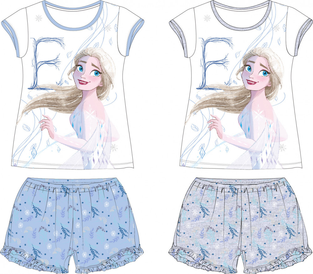 Disney Eiskönigin Kinder kurze Pyjamas 104-134 cm