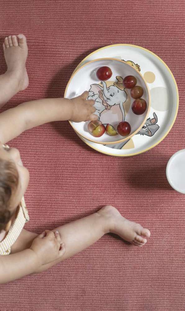 Disney Classics Rutschfeste Geschirrset, Mikroplastik Set