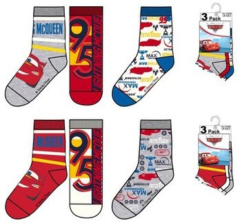 Disney Cars Kinder Socken 23-34