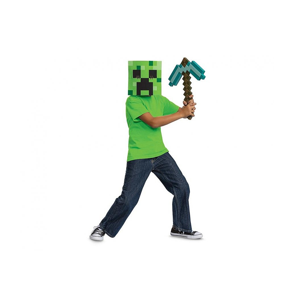 Minecraft Hacke und Masken-Set