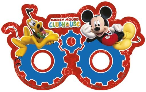 Disney Mickey  Rock the House Maske, 6er-Set