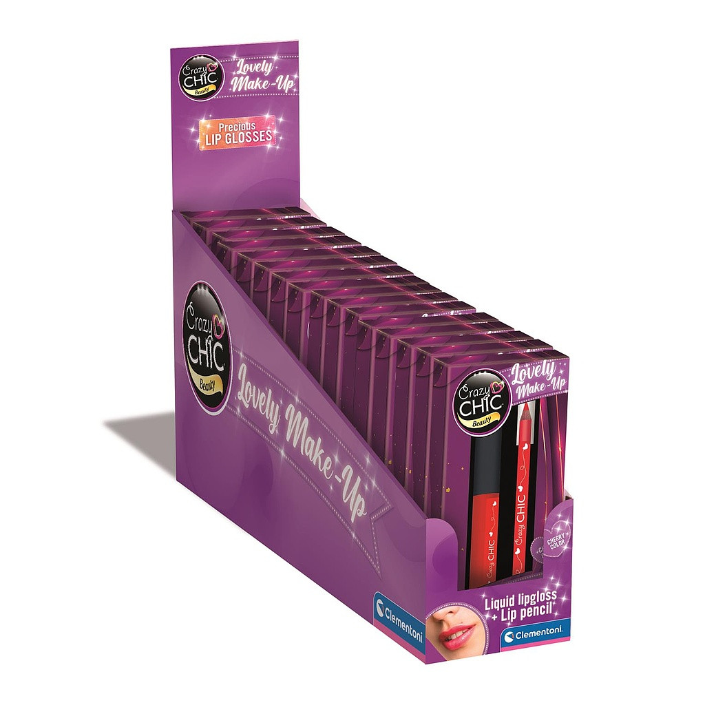 Crazy Chic Cherry Lipgloss und Lippenkonturenstift Clementoni