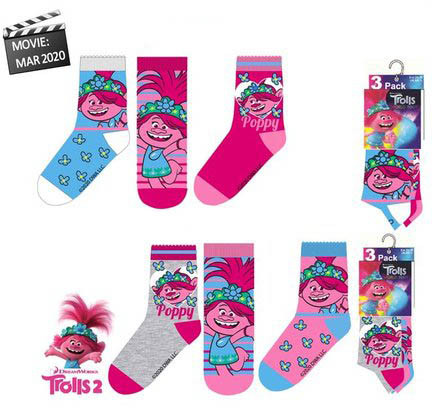 Trolls Kinder Socken 23-34