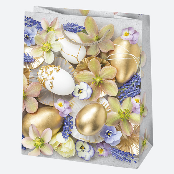 Ostern Colorful Papier Geschenktasche 19x23x10,5 cm