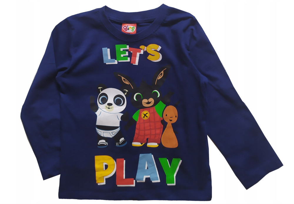 Bing Play Kinder Langarm-T-Shirt 2-6 Jahre