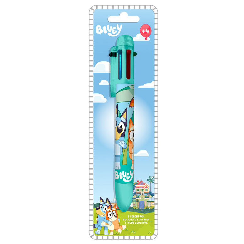 Bluey Life 6-Farben-Stift