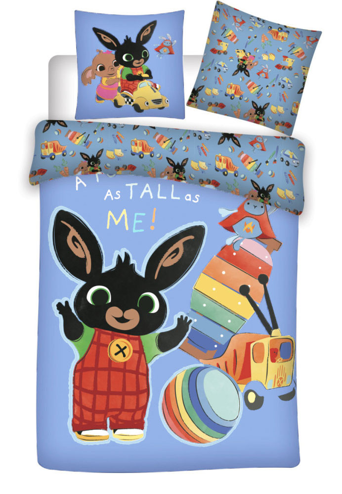 Bing Spiel Kinderbettwäsche 100×135cm, 40×60 cm