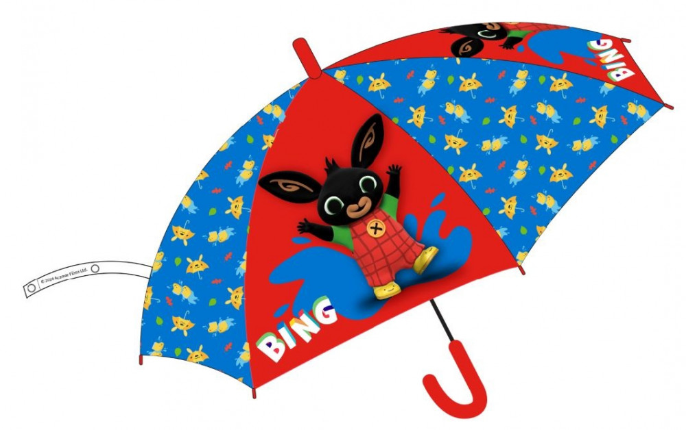 Bing Kinder-Halbautomatik-Regenschirm Ø68 cm