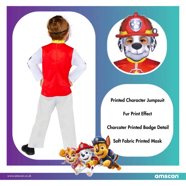 Paw Patrol Marshall Kostüm 3-4 Jahre