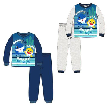 Baby Shark Kinder lange Pyjamas in Geschenkbox 2-6 Jahre