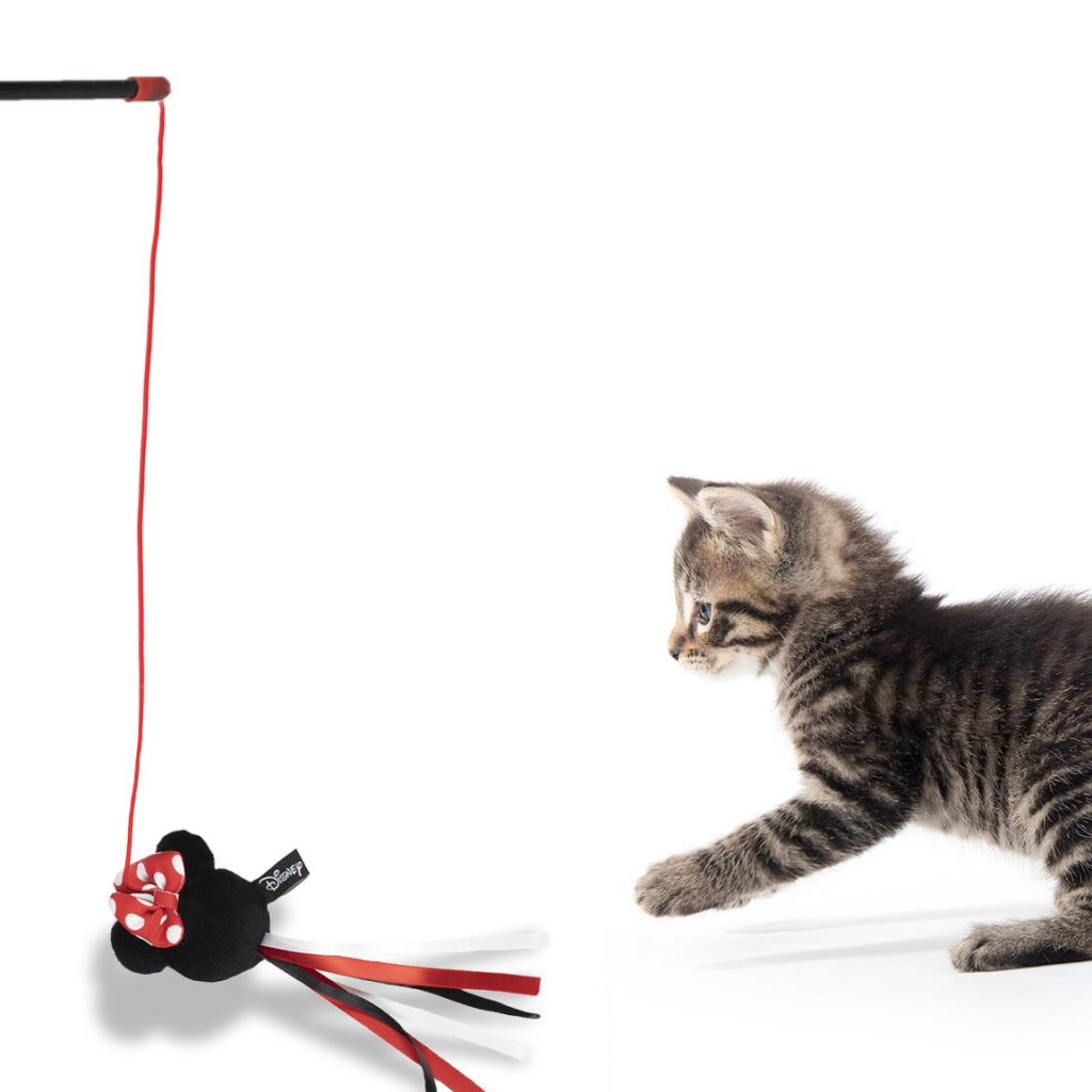 Disney Minnie Black Katzenangel, Katzenspielzeug