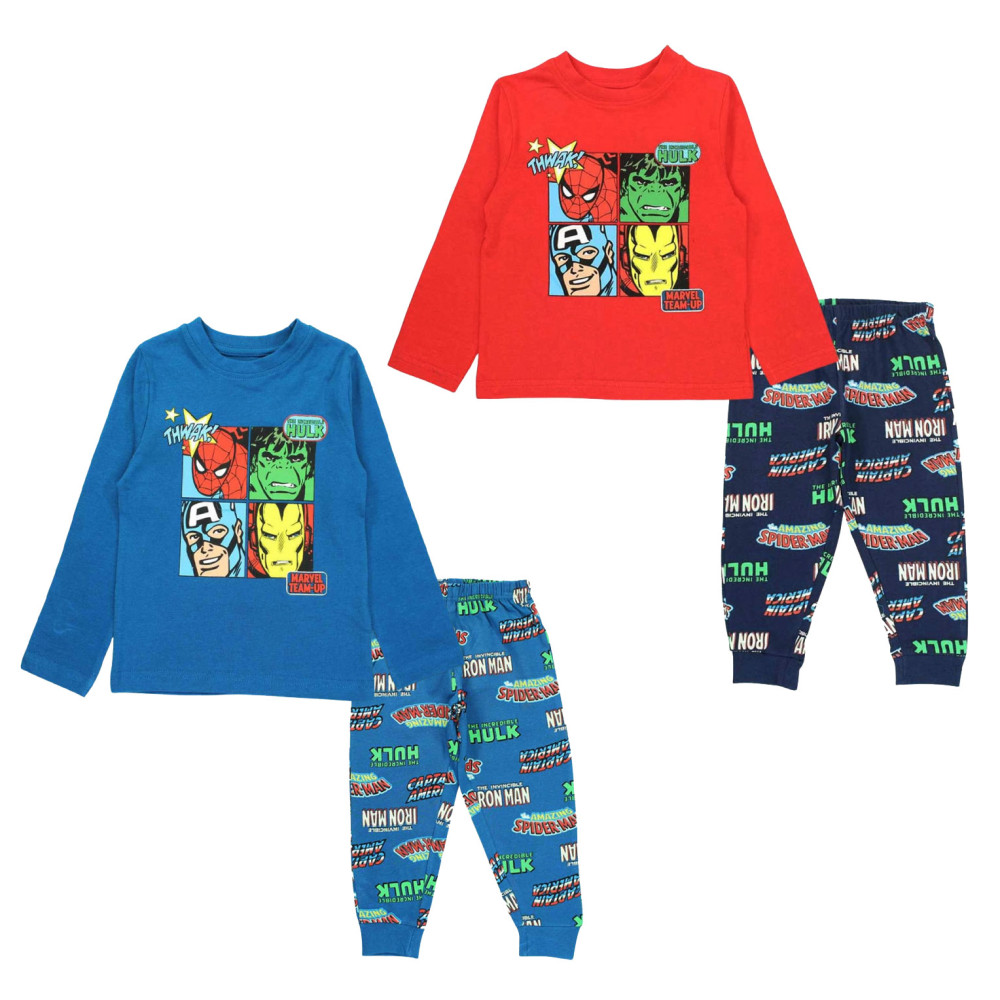Avengers Team Avengers Kinder lange Pyjamas 104-134 cm