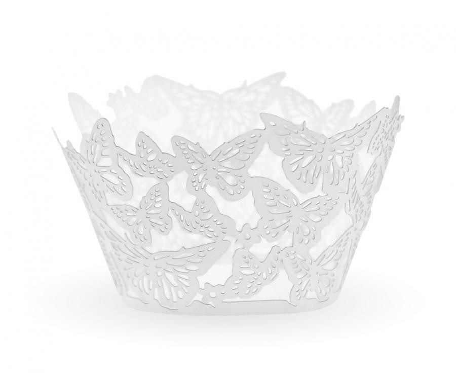 Schmetterling Schmetterling, Muffin-Dekoration Set aus 6