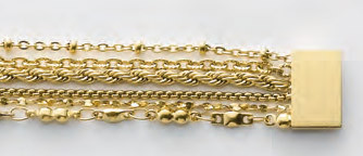 Victoria Goldfarbiges Armband