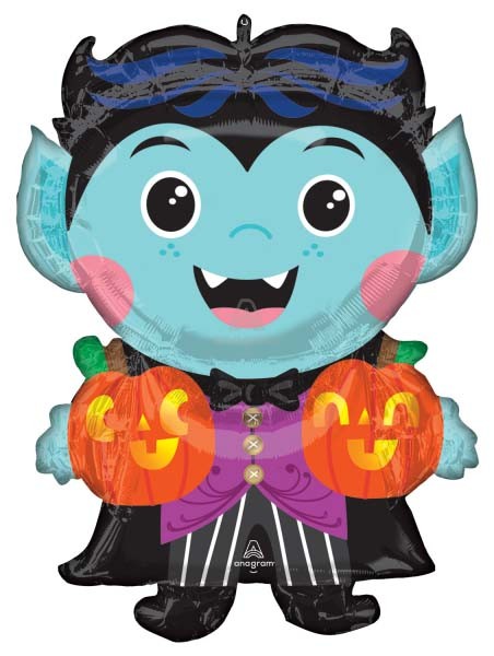 Halloween Vampirfolienballon 76 cm Halloween Vampirfolienballon 76 cm
