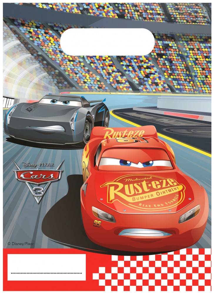 Disney Cars Arena Race Geschenktüte 6er-Set