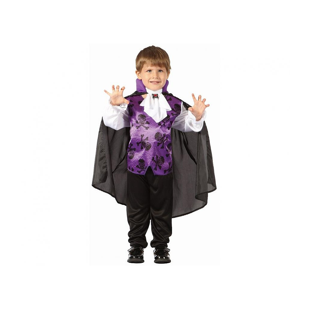 Halloween Purple Vampirkostüm 92/104 cm